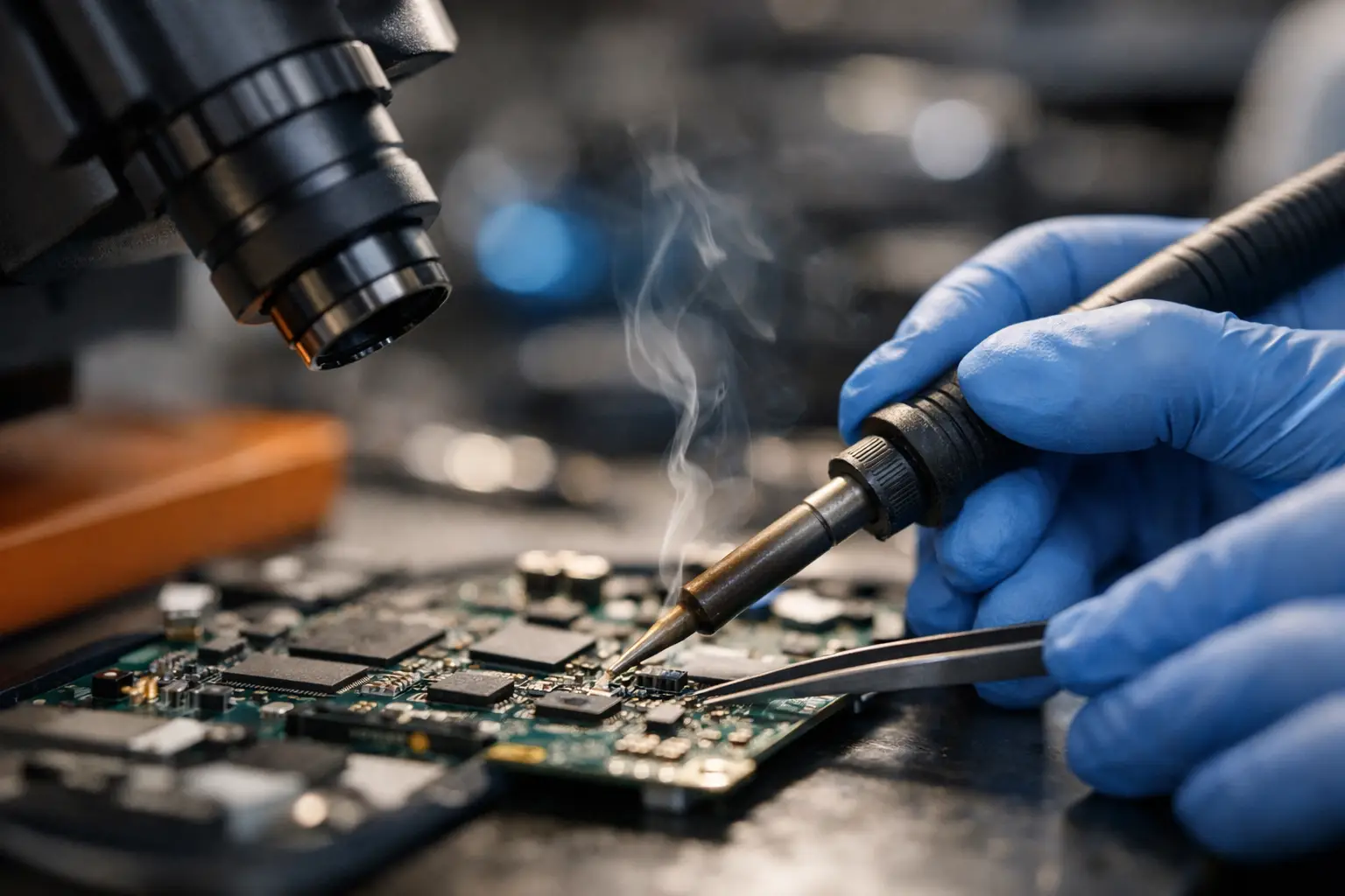 Avantages de la réparation micro-soudure électronique