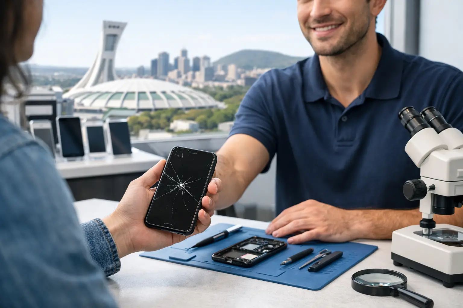 Diagnostic téléphone gratuit sans rendez-vous à Montréal