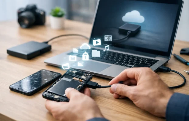 Récupérer les données d’un téléphone en panne
