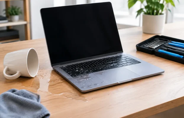 MacBook liquide réparable, que faire maintenant ?