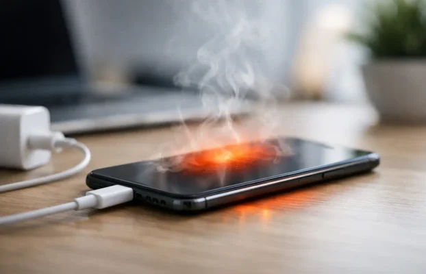 Pourquoi mon téléphone chauffe pendant la charge ?